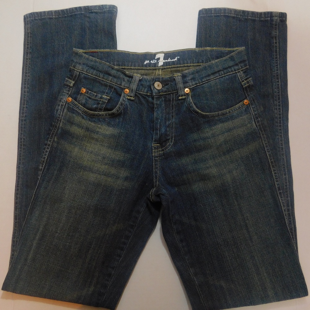 7 For All Mankind A Pocket Jeans Bootcut Size 27